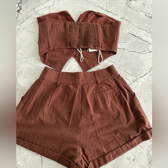 NWT Free people no business here set size XS. 
Corset / high rise short - Picture 2 of 6